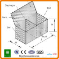 Sechseckiges Drahtgeflecht Gabion Box